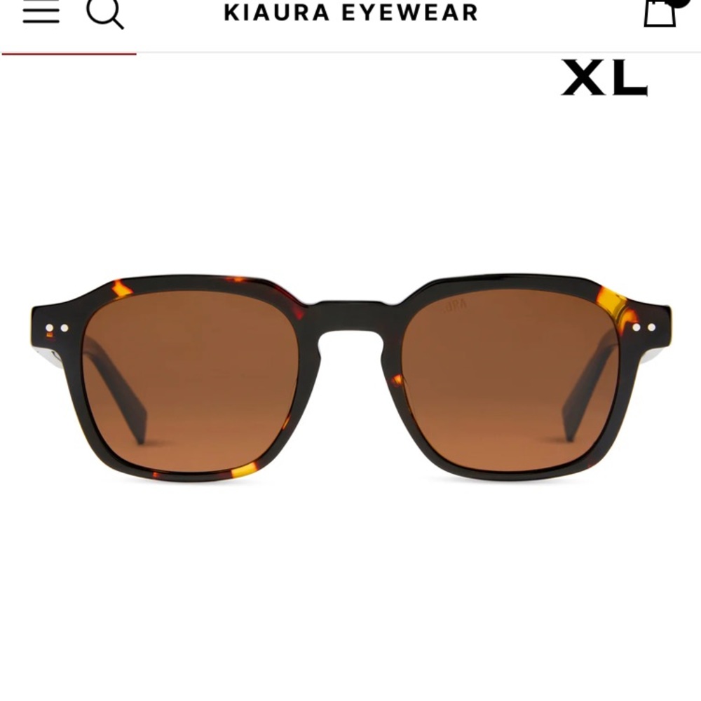 KIAURA Lautner XL Sunglasses - Havana